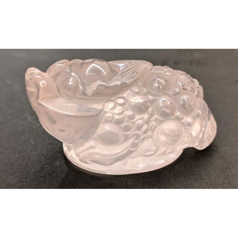 粉晶 - 招財三腳蟾蜍-細節圖4