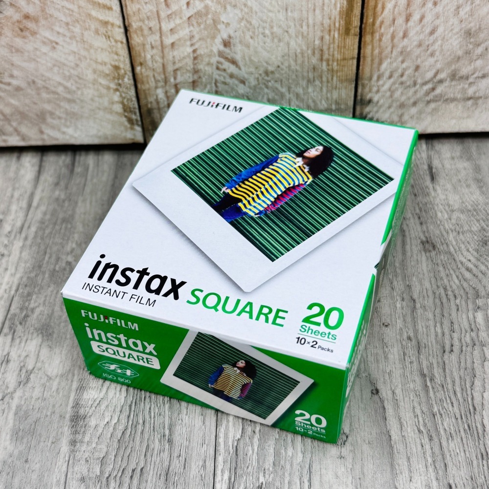【3C配件倉】Fujifilm 富士 SQ SQUARE 底片 (20張入) 方形 空白底片 白色邊框 拍立得底片-細節圖3