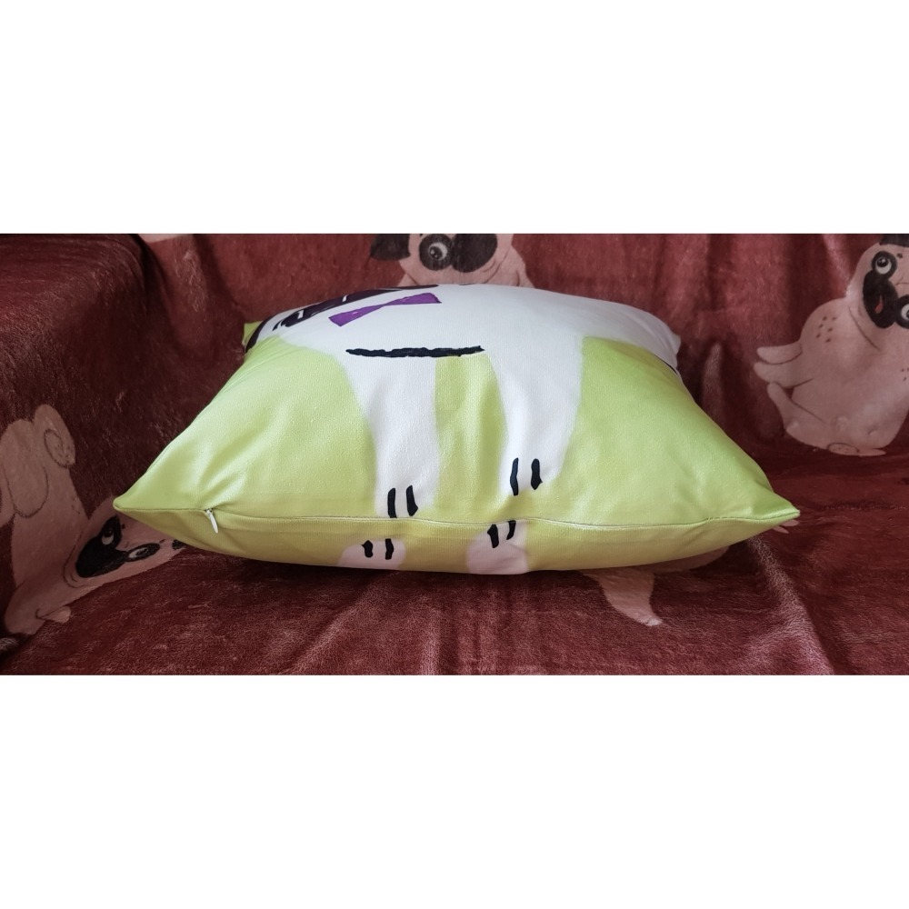 巴哥犬 PUG 巴哥 可愛狗狗 雙面印花 寶寶絨 抱枕 靠枕 40*40CM-細節圖3