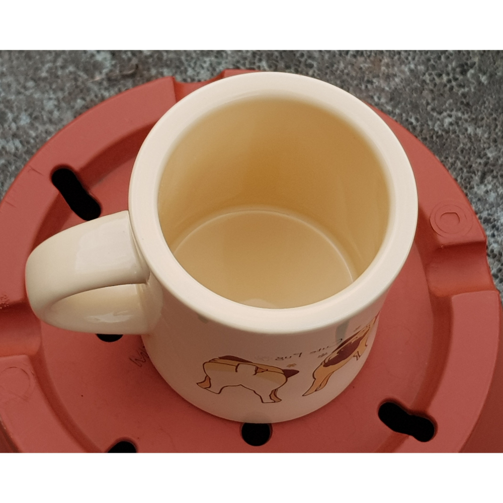 巴哥 PUG 萌犬巴哥犬 狗狗圖案 陶瓷馬克杯 咖啡杯 380ML-細節圖3