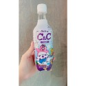 小吃貨進口零食 中科福雅店 C&C 氣泡飲 檸檬 葡萄 500ml-規格圖1