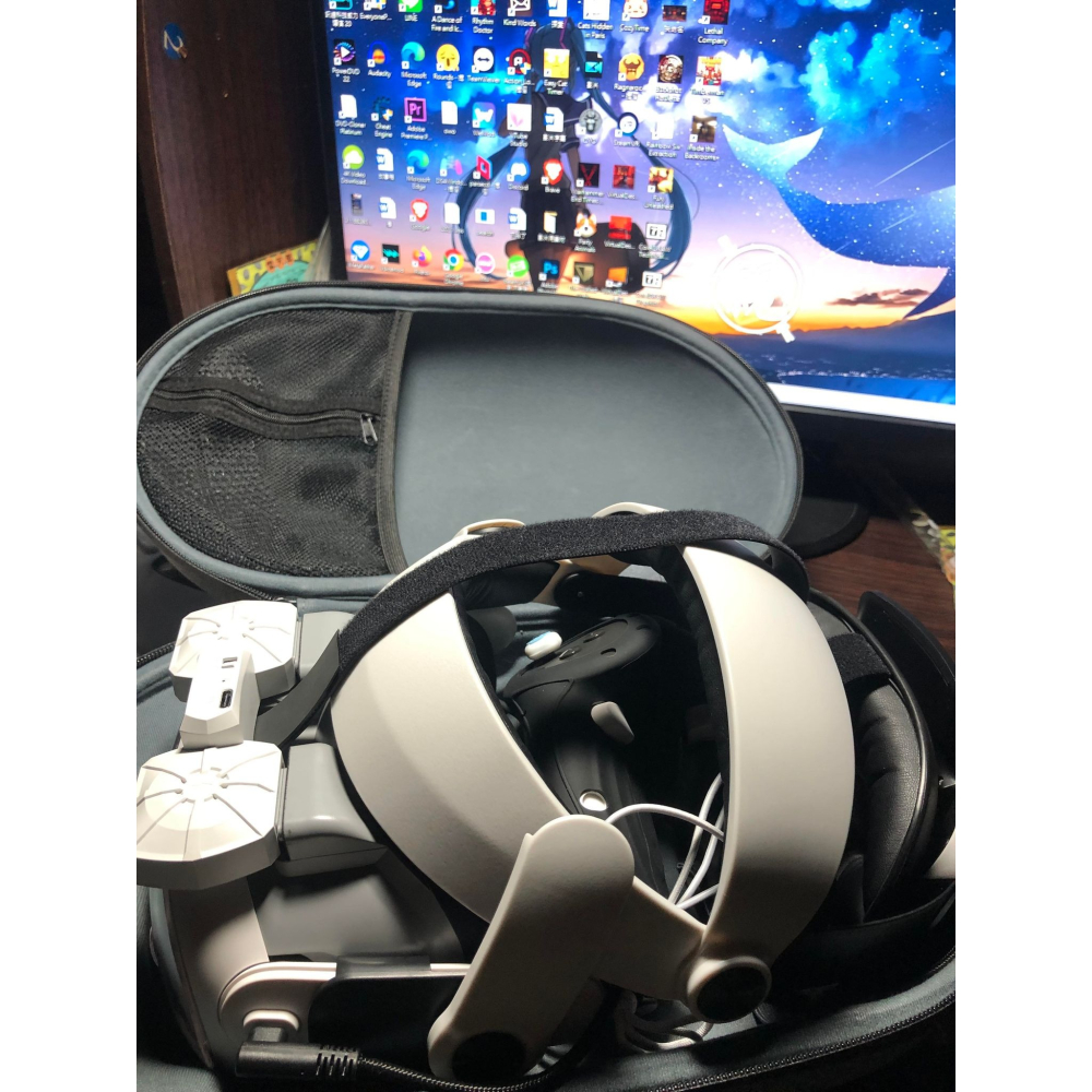 META QUEST 3 VR 128gb 超級組合 近全新 便宜出售=w=!-細節圖8
