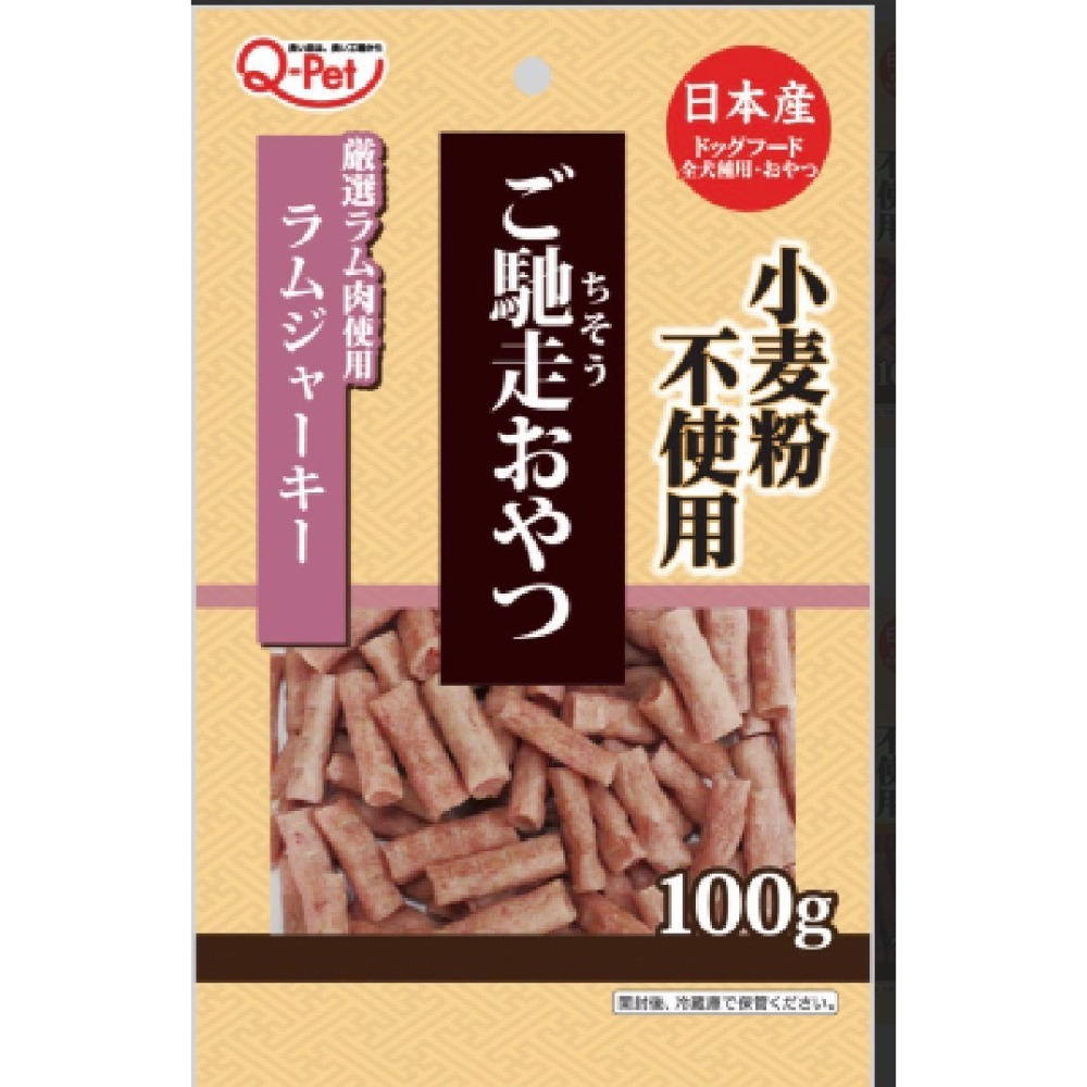 威哥寵物 Q-PET 巧沛 日本原裝進口馳走系列 狗肉乾 狗零食 宮崎雞鯊魚軟骨肉捲 羊肉短條 豬肉短條  厚切雞肉片-細節圖7