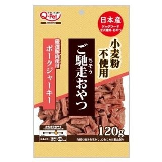 威哥寵物 Q-PET 巧沛 日本原裝進口馳走系列 狗肉乾 狗零食 宮崎雞鯊魚軟骨肉捲 羊肉短條 豬肉短條  厚切雞肉片-細節圖5