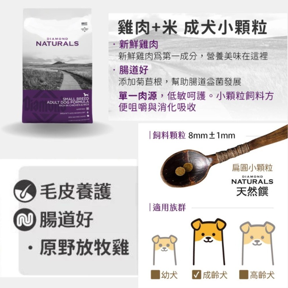 【威哥寵物】美國DN 天然饌 狗飼料 WDJ 天然饌狗飼料 美國原裝進口 單一肉源 狗糧 狗飼料 高齡犬飼料 老犬飼料-細節圖3