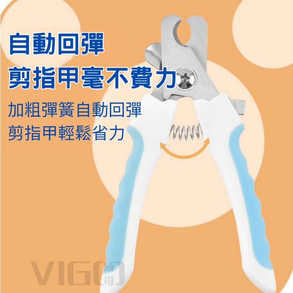 【威哥寵物】寵物指甲剪(附磨甲刀) 寵物指甲剪 寵物剪刀 狗貓指甲 寵物磨甲 寵物剪 寵物指甲 指甲剪 指甲 寵物美容-細節圖3