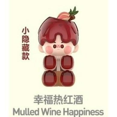 全新 現貨 泡泡瑪特 POPMART  PINOJELLY 心願男孩 系列 確認款 盲盒 星星甜甜圈 隱藏 幸福熱紅酒-細節圖4