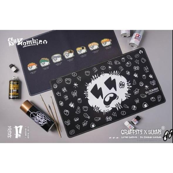 全新 現貨 su屍 限量一番賞 路遙 街頭塗鴉 SU屍娃娃 手提帆布袋-細節圖3