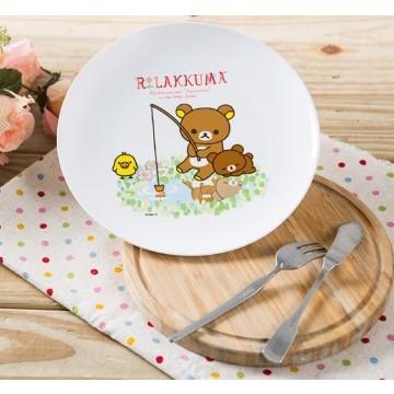 全新 現貨 Rilakkuma 拉拉熊 微風午憩8吋 陶瓷盤