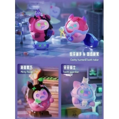 現貨 幽靈熊 吸血鬼糖果屋 盒玩 盲抽 盲盒 手辦 公仔 玩具 確認款 蛀牙捕手-細節圖3