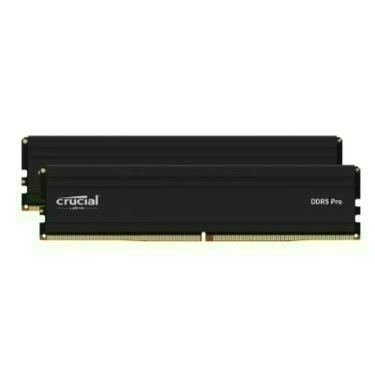 全新 含發票 美光 Micron Crucial PRO DDR5 5600 16GB 16GBx2 32GB 黑散熱片-細節圖2