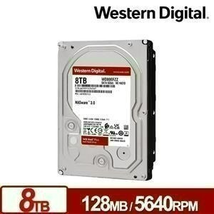 全新 含發票 代理商盒裝 WD80EFZZ / WD80EFPX 8TB 紅標 8T WD 3.5吋 NAS專用硬碟-細節圖2