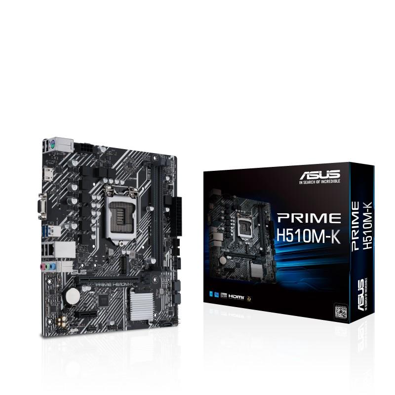 全新 含發票 華碩 PRIME H510M-K ASUS mATX 1200腳位 主機板配備 PCIe 4.0 搭CPU-細節圖2