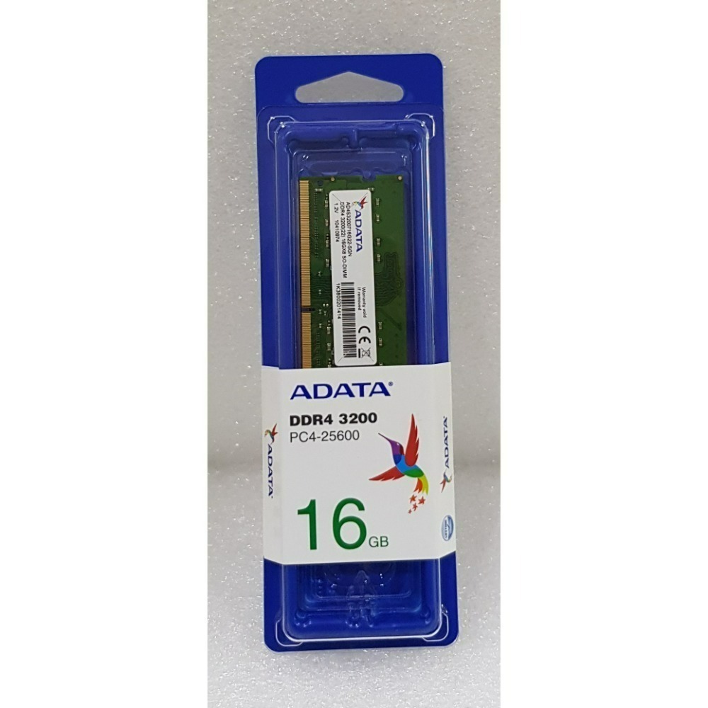 威剛NB 16GB D4-3200 新製程