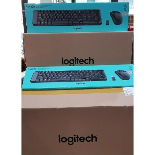 全新 含發票 羅技 MK220 2.4G 無線 LOGITECH MK-220 無線鍵盤 + 無線滑鼠組 台灣專用有注音
