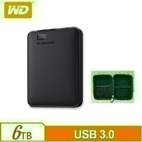 全新含發票 代理商盒裝 WD ELEMENTS 1TB 2TB 4TB 5TB 6TB 2.5吋 USB3.0 外接硬碟-規格圖1