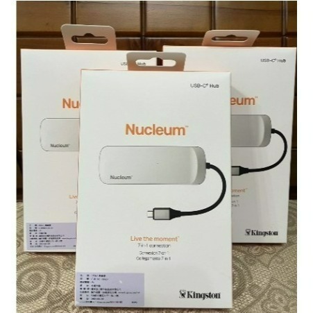 全新現貨 金士頓 Kingston Nucleum USB Type-C 7合一集線器 (C-HUBC1-SR-EN)