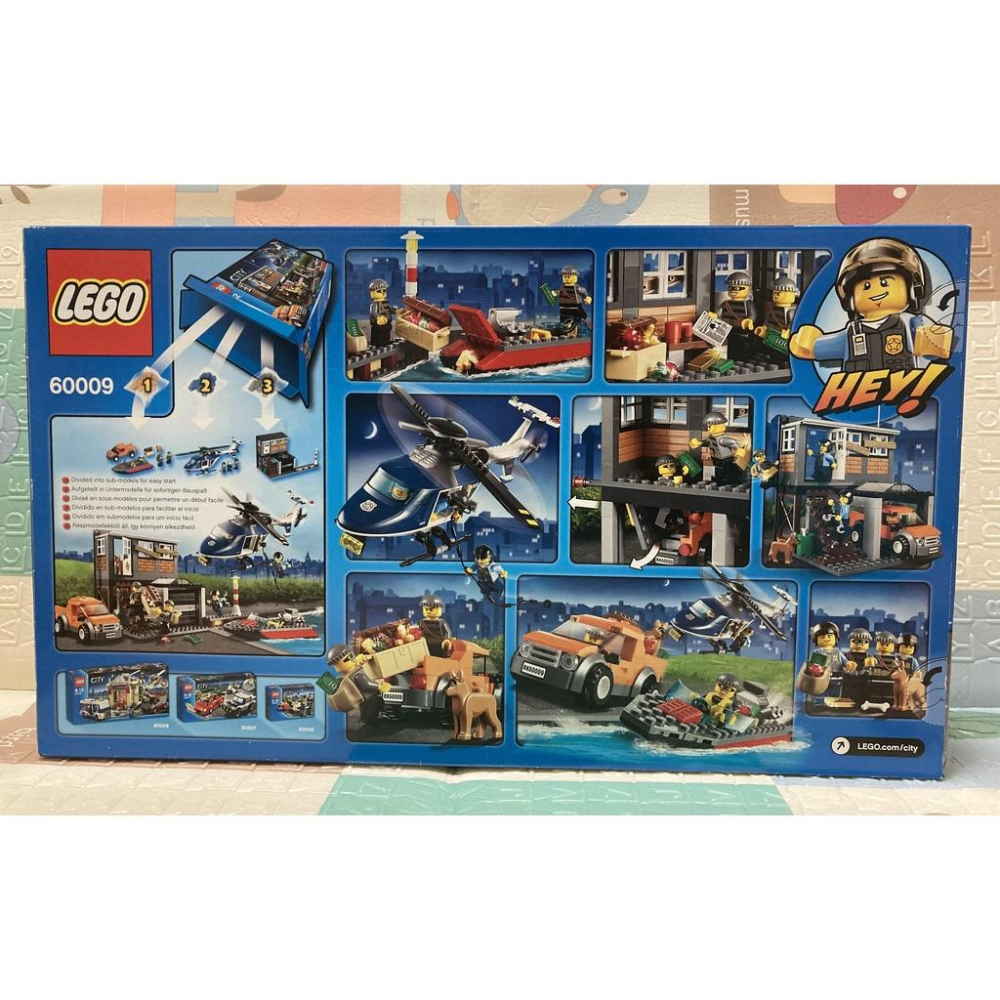 歐鼠大聯盟 LEGO 樂高 60009 Helicopter Arrest 直升機追捕 全新未拆-細節圖2