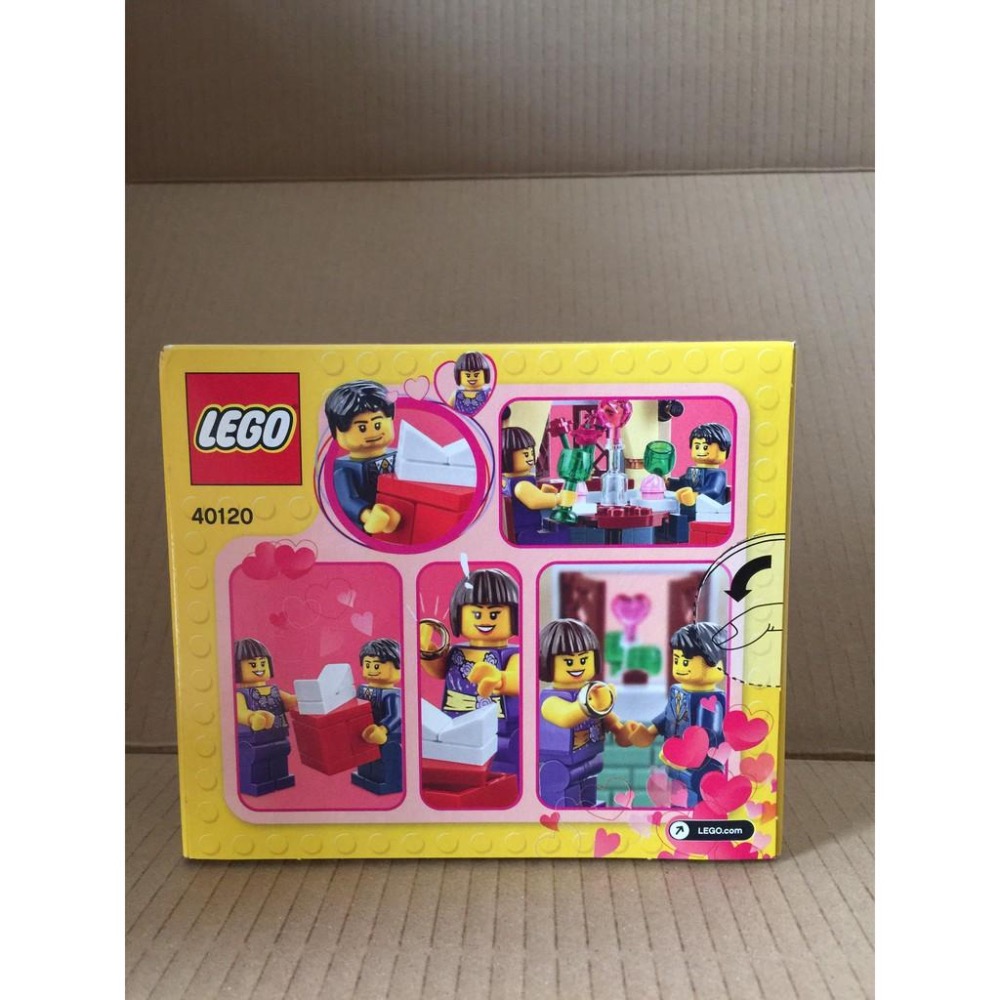 <歐鼠大聯盟>Lego 樂高 40120 情人節晚餐 全新未拆-細節圖2