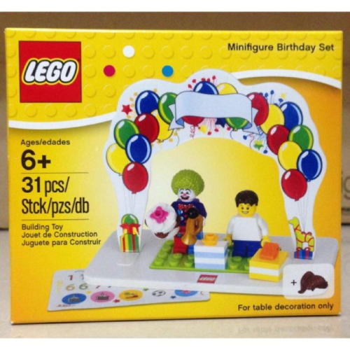 &lt;歐鼠大聯盟&gt;Lego 樂高 850791 Minifigure Birthday Set 生日組合 全新未拆