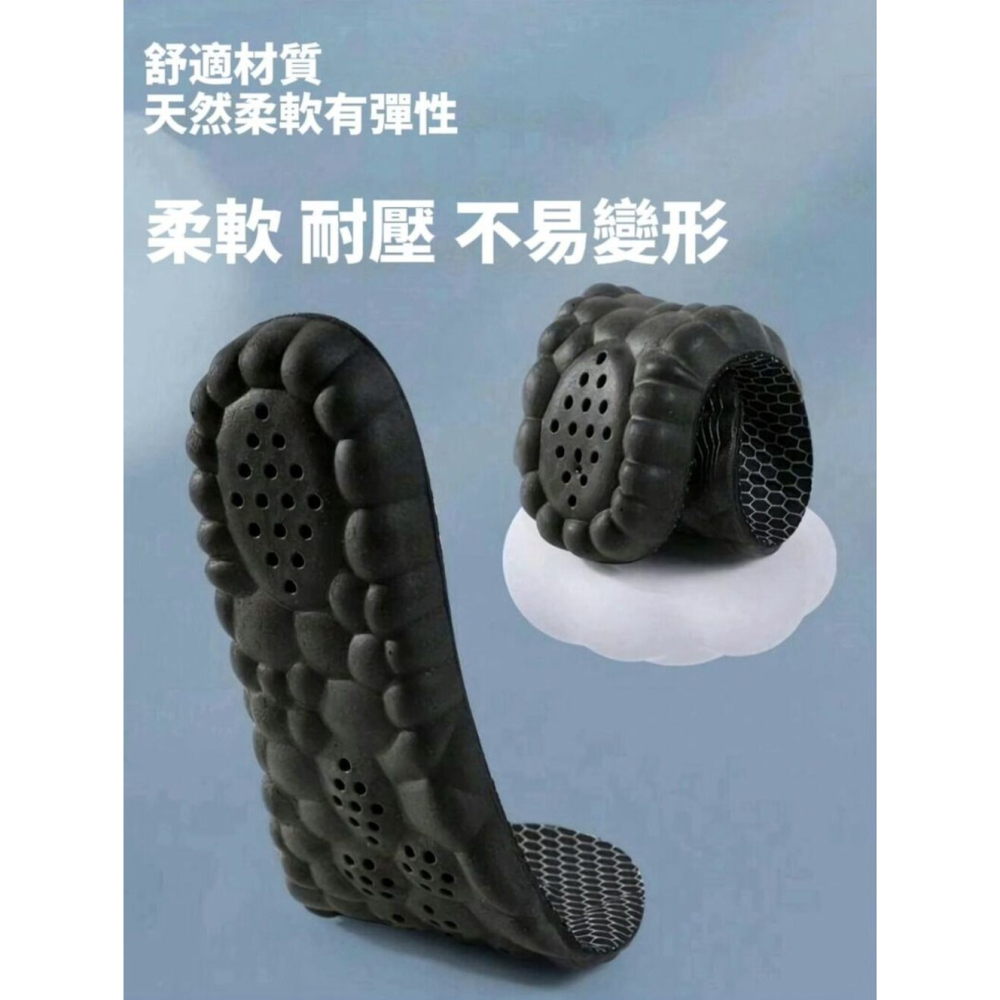 石墨烯極軟除臭鞋墊 全腳掌透氣孔 軟得像踩貓肚皮-細節圖5