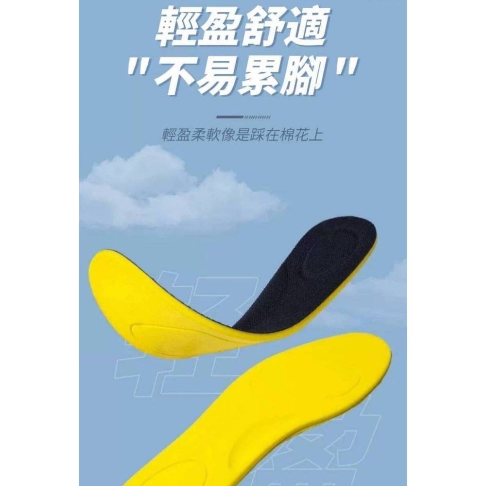 極度柔軟 防臭減壓彈力鞋墊 久站不痛 整天不臭-細節圖6