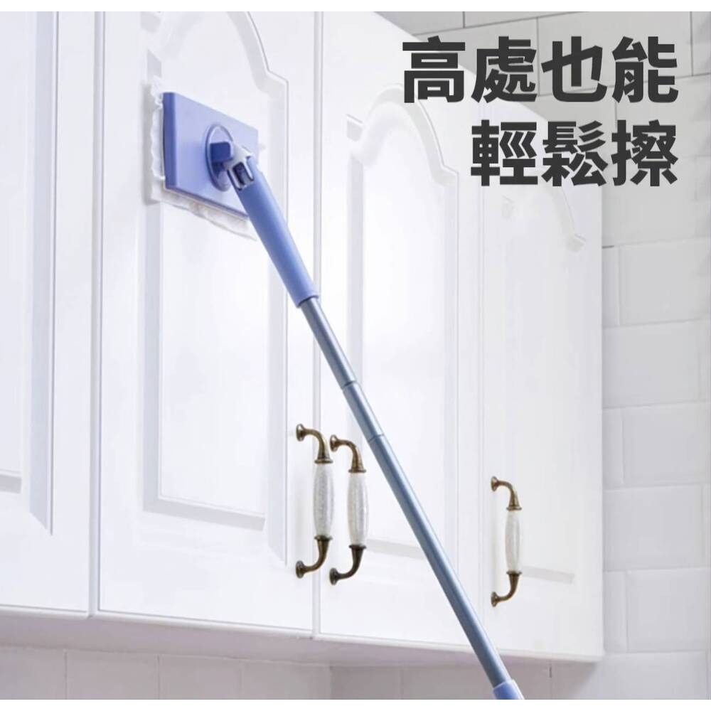 萬布夾拖輕拖把 無困擾清潔 管高管低管難清-細節圖3