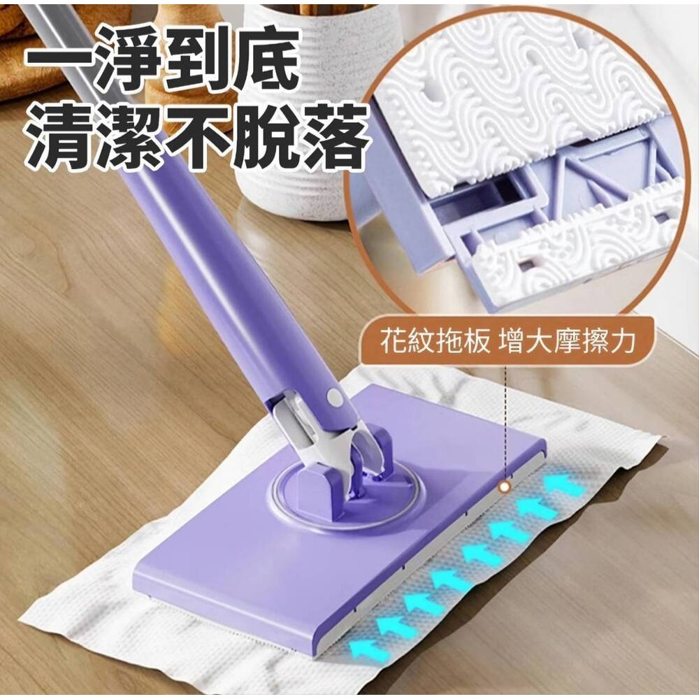 萬布夾拖輕拖把 無困擾清潔 管高管低管難清-細節圖6