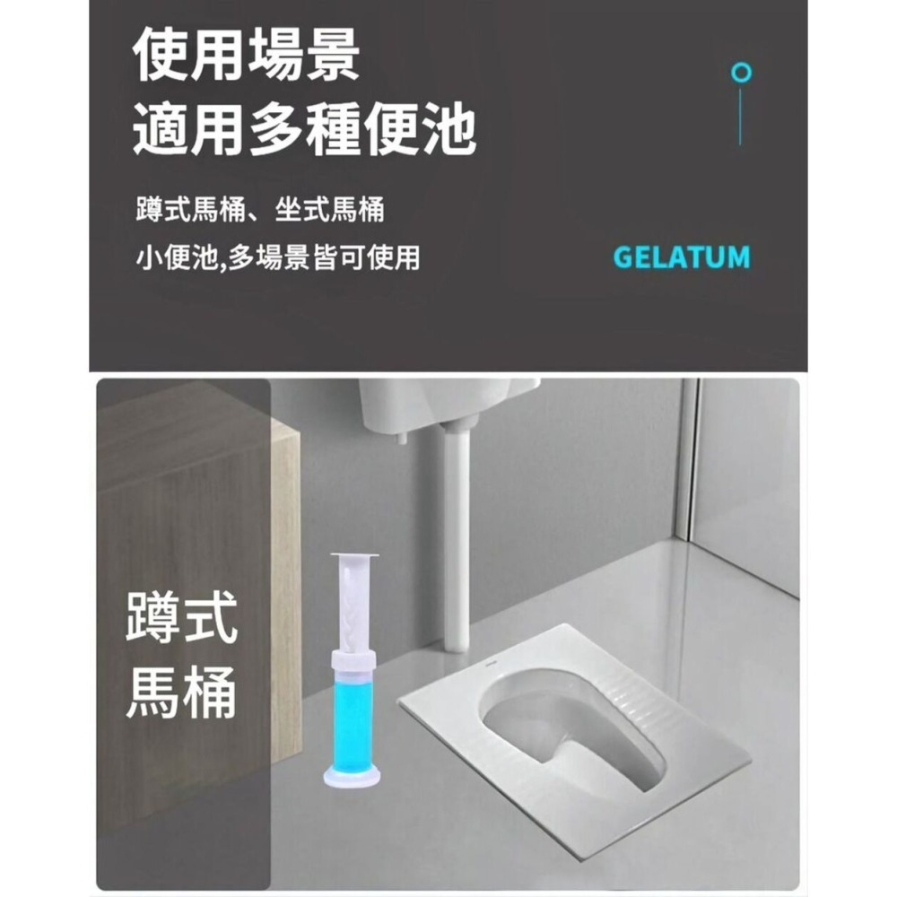 【淨浴】按壓式小花馬桶潔廁凝膠 浴室清潔 馬桶清潔 除臭芳香 去污除垢-細節圖9