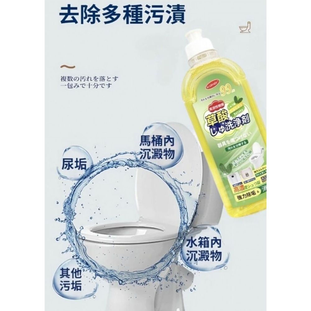 【Kara】浴室去污草酸清潔劑 地板瓷磚浴室 去污除垢-細節圖5