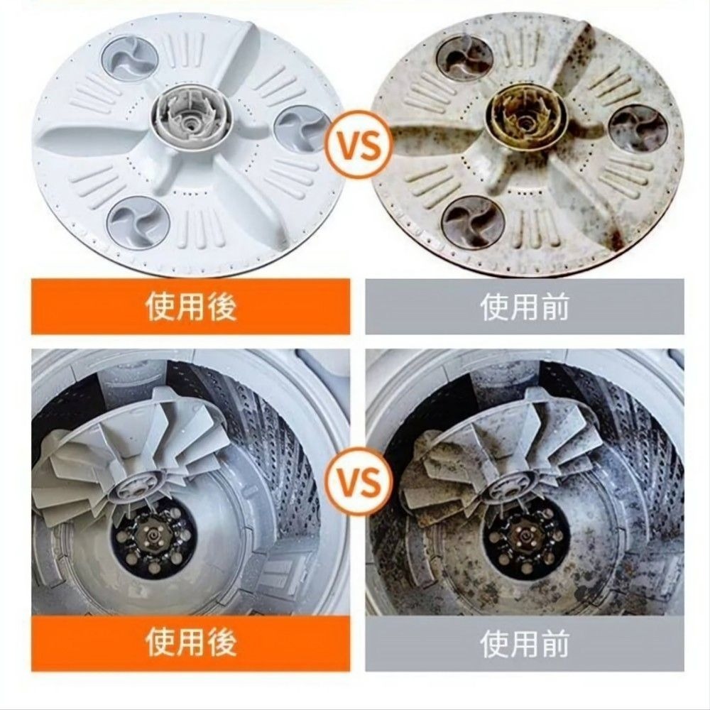 【潔能家】6合1速清洗衣機清洗劑 最快15分鐘清潔完畢 99.99%清潔率-細節圖7