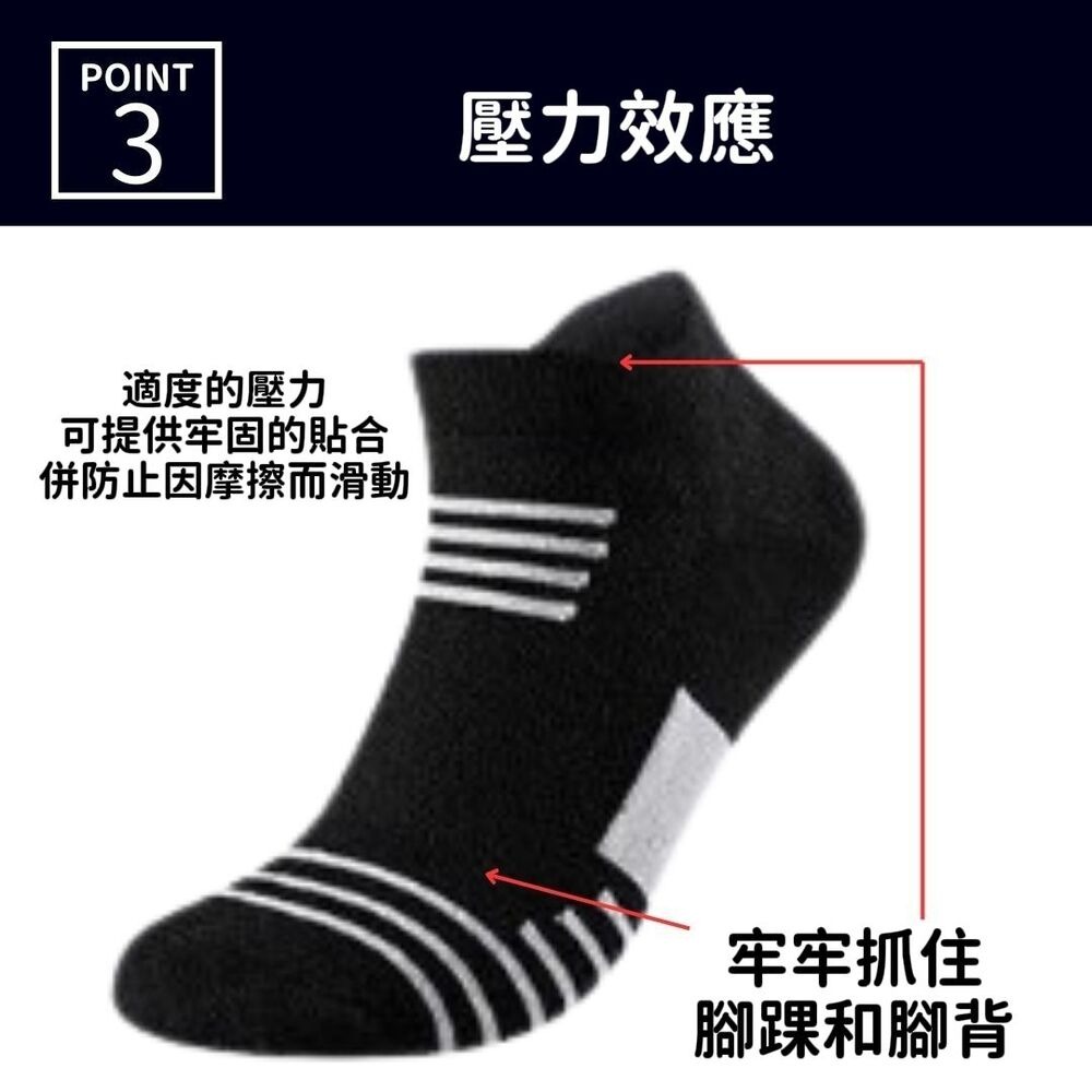 【動戰神】戰神風短筒運動襪 吸濕速乾 抗菌防臭-細節圖4