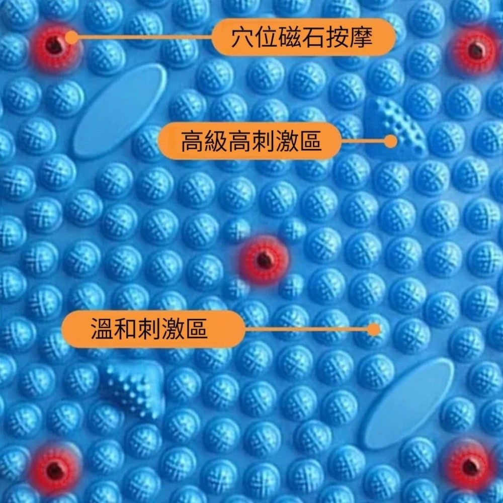【保養控】加大慢跑按摩腳墊 指壓穴位刺激 按摩保養 健身運動-細節圖7