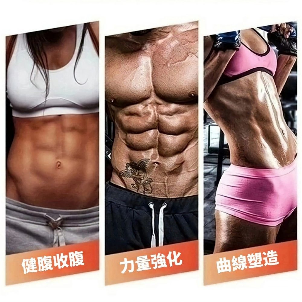 【旋腹】暴力卷腹健腹輪 搶奪腹肌馬甲線 告別胖嘟嘟 加贈柔軟跪墊-細節圖7