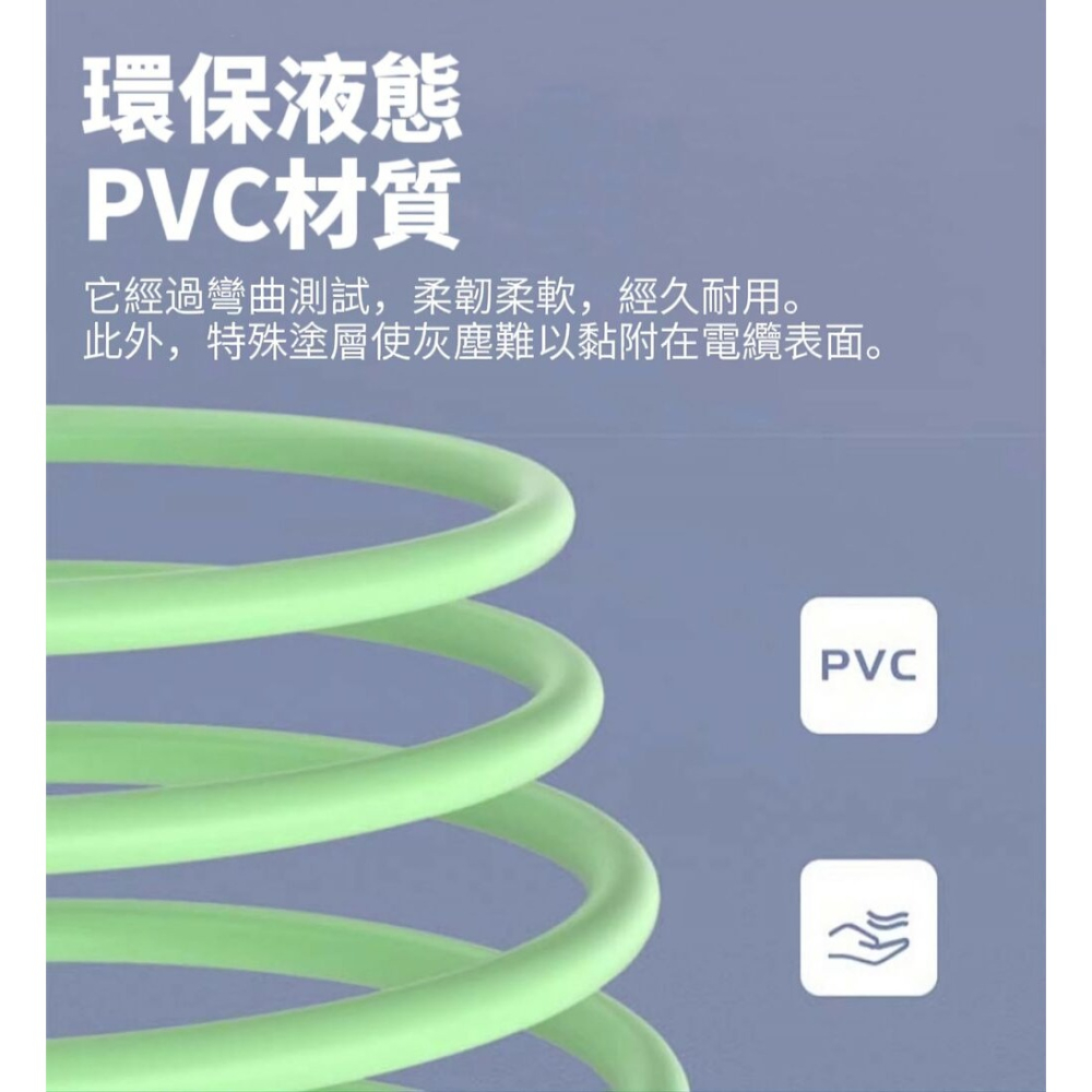 【快感知】單色液態矽膠三合一充電線 提速99% 線頭加固 快充不燙-細節圖5