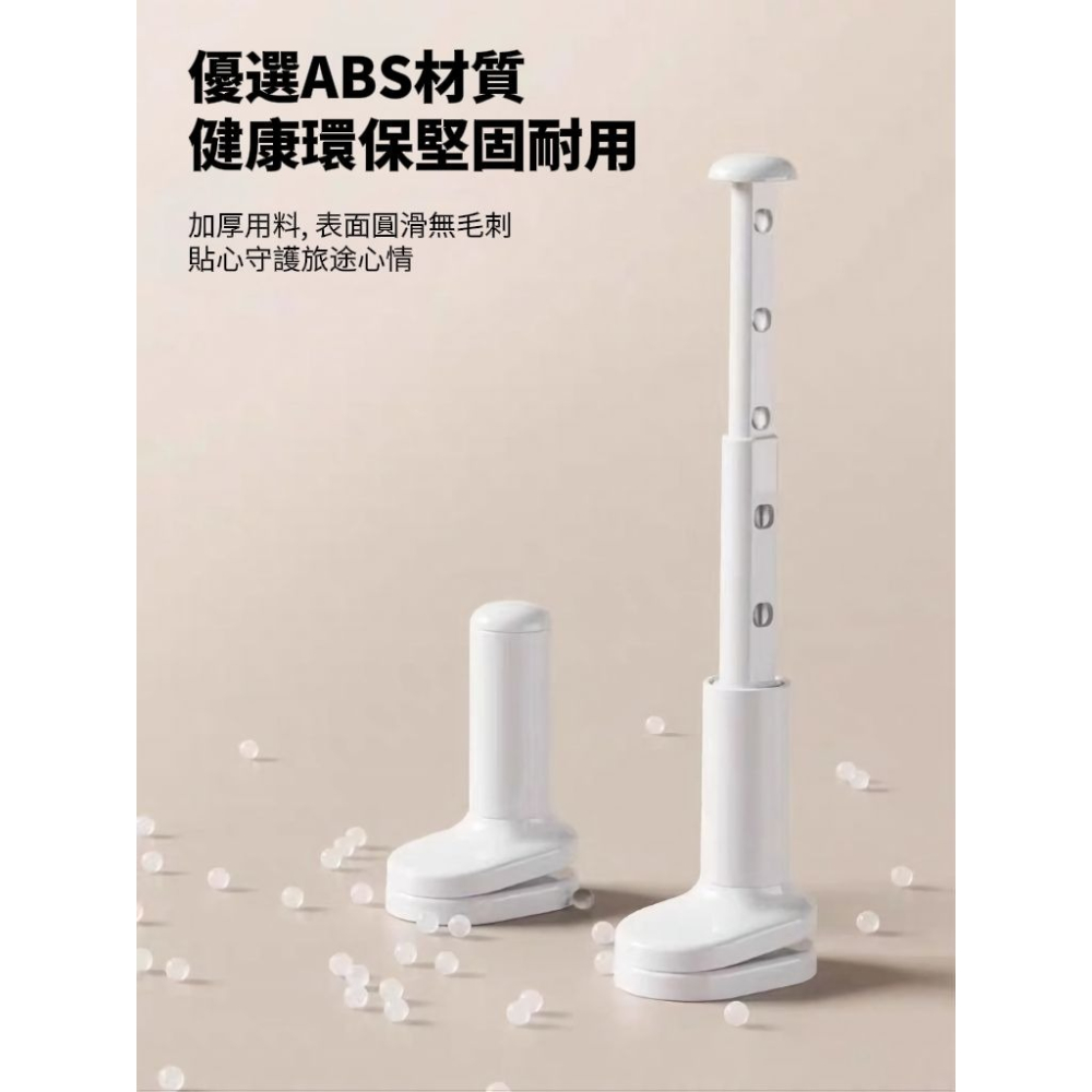 【TRAVAIR】伸縮旅行晾衣架 穩固防風掛孔設計 旅遊晾衣 收納洗曬-細節圖8