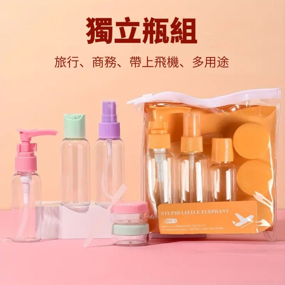 【衛生控】旅行分裝8件組 帶自己的沐浴洗髮乳最安全-細節圖2