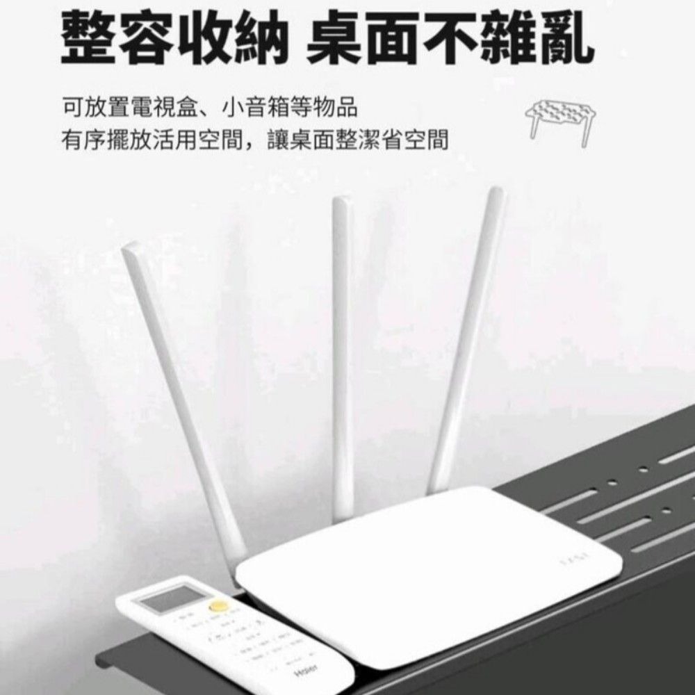 【6000g強悍承重】加長冷軋剛螢幕置物架 鏤空散熱設計 60公分加長擺放 東西整理找得到-細節圖3