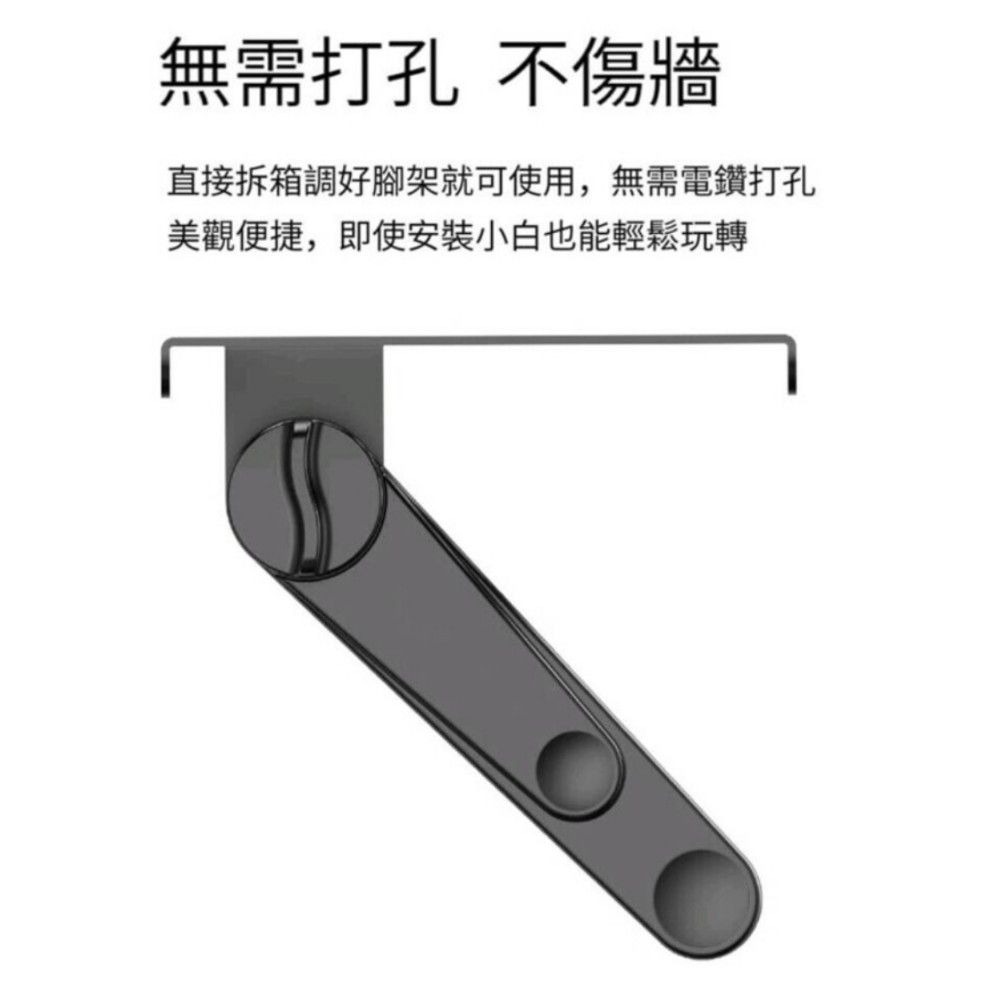 【6000g強悍承重】加長冷軋剛螢幕置物架 鏤空散熱設計 60公分加長擺放 東西整理找得到-細節圖5