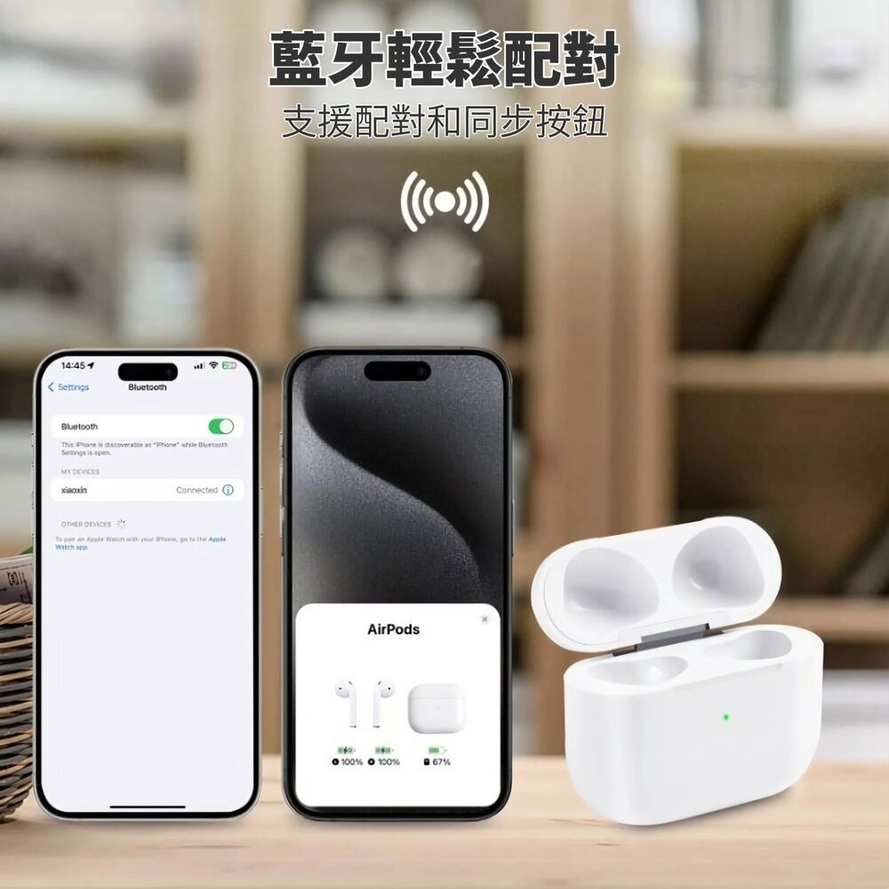 【白晶倉】pro3臨場感無線藍芽耳機 加贈隨身充電倉-細節圖4