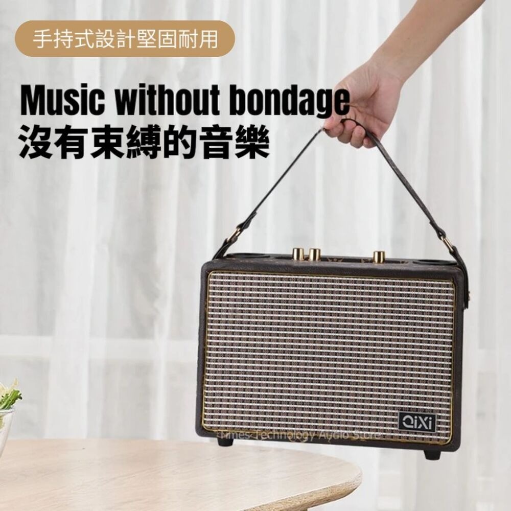英倫復古移動音響KTV 美聲麥克風 KTV音響頂奢款-細節圖10