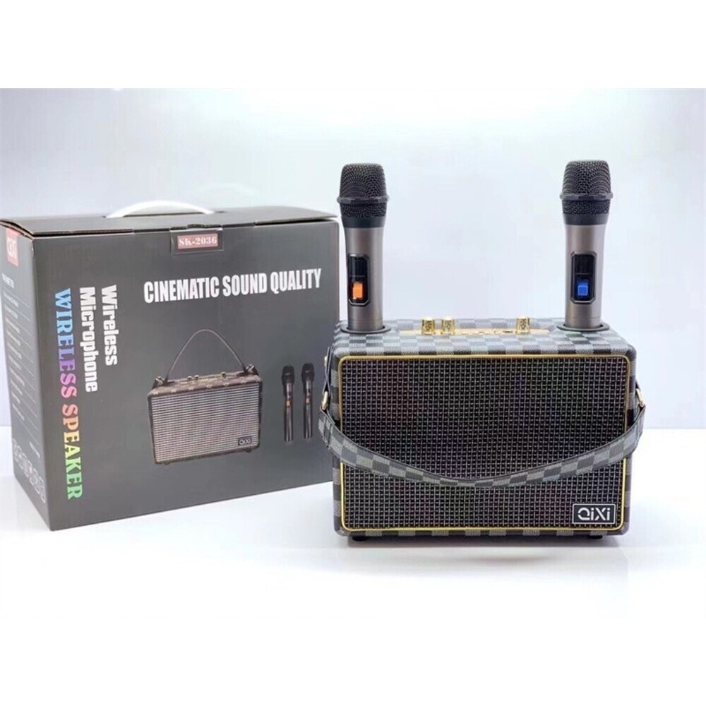 英倫復古移動音響KTV 美聲麥克風 KTV音響頂奢款-細節圖11