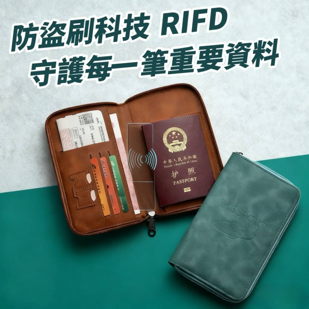 【Traveler】旅人防盜刷護照夾/護照錢包 護照夾 手機包-細節圖2
