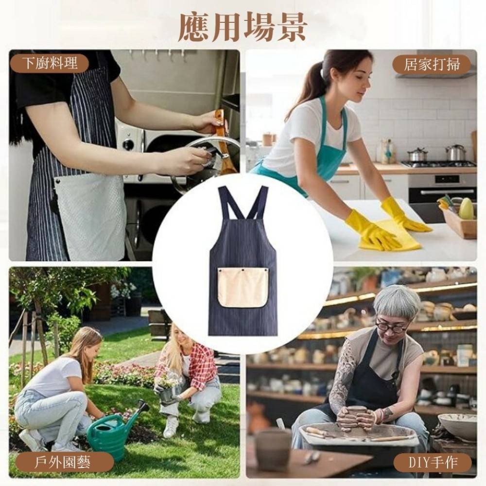 【職務所】三層防水防油職人工作圍裙-細節圖8