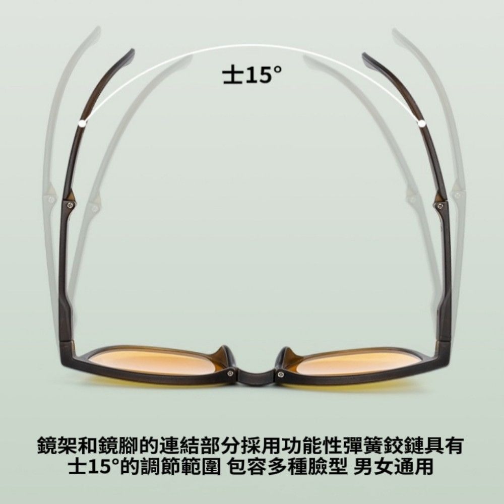 【SUNDAY】六節折疊抗UV太陽鏡 加贈氣墊收納包 三段式摺疊 輕巧收納-細節圖7