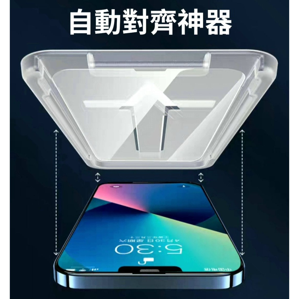 【蘋果專用】全自動秒貼保護貼 高清/防窺 IPHONE14 14PLUS 15 15PRO 防爆防指紋-細節圖5