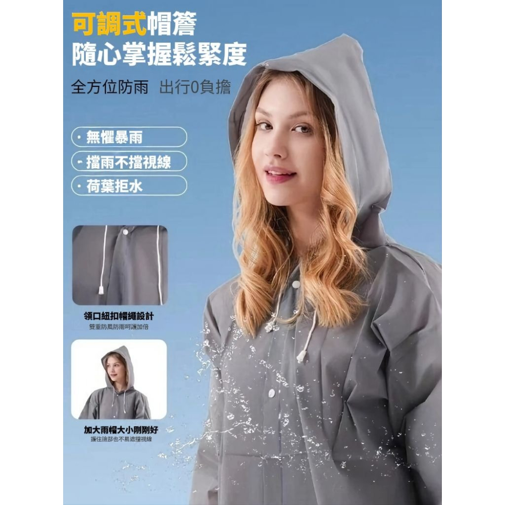 【Rainmate】機車上班族環保重複性雨衣-細節圖2