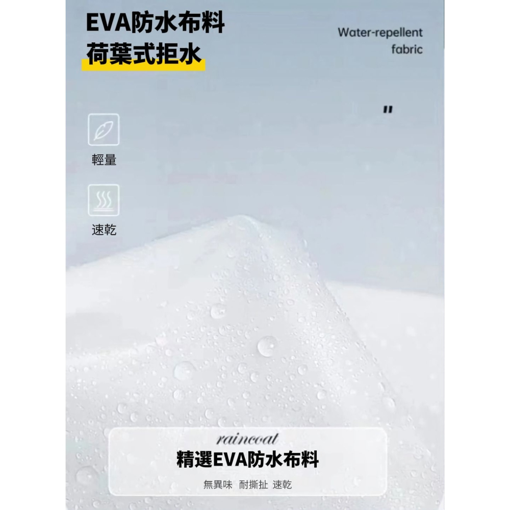 【Rainmate】機車上班族環保重複性雨衣-細節圖6