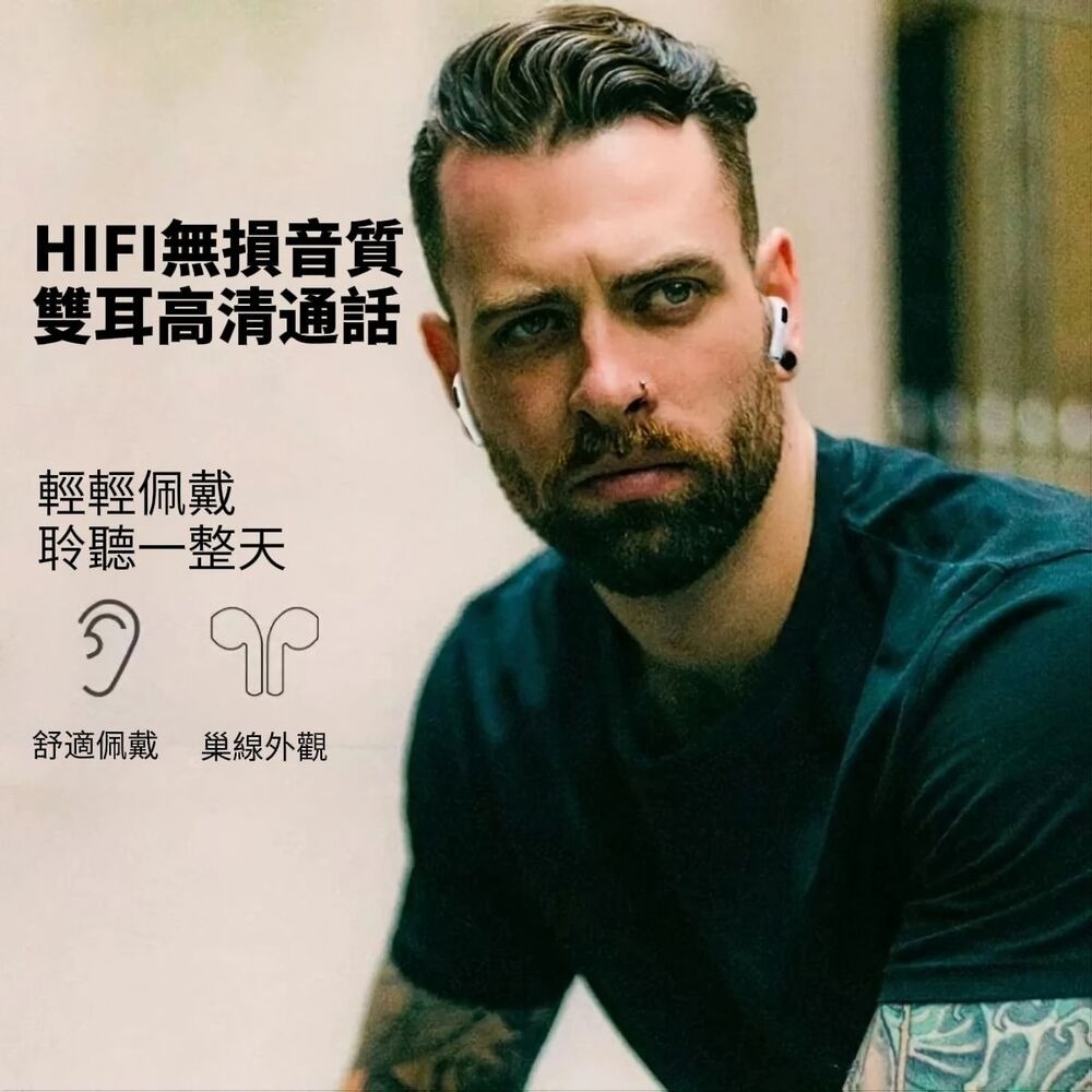 【Soniqo6】無縫連線真無線藍芽耳機 高清通話 通勤運動 高音質立體聲-細節圖2