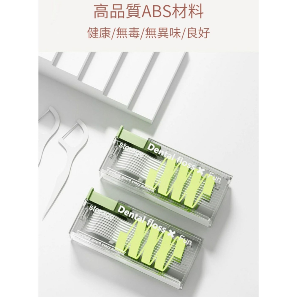 【Flossio】自動出線牙線盒 加贈30支棉柔牙線 自動彈出 口腔清潔-細節圖7
